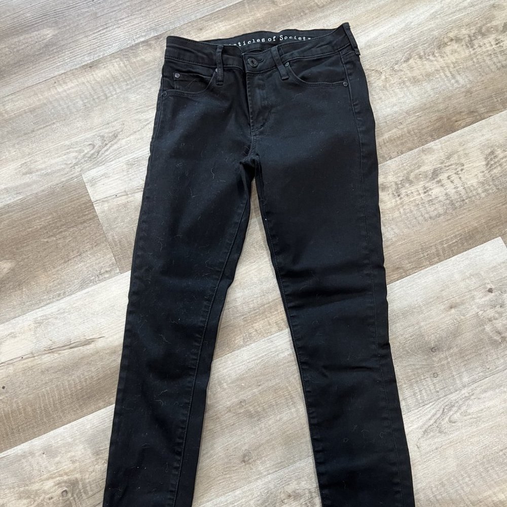 Articles of Society Black Skinny Jeans
